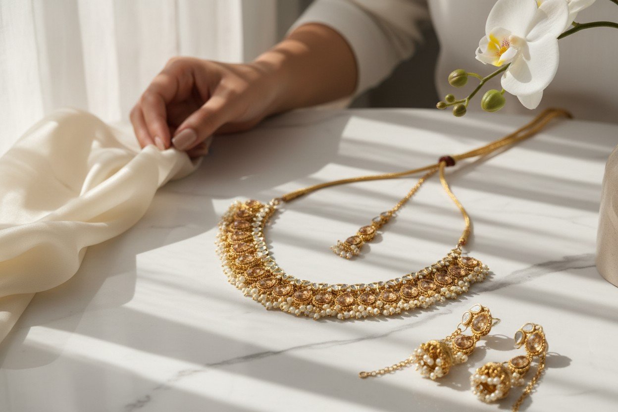 Noor Pearl Elegance Set