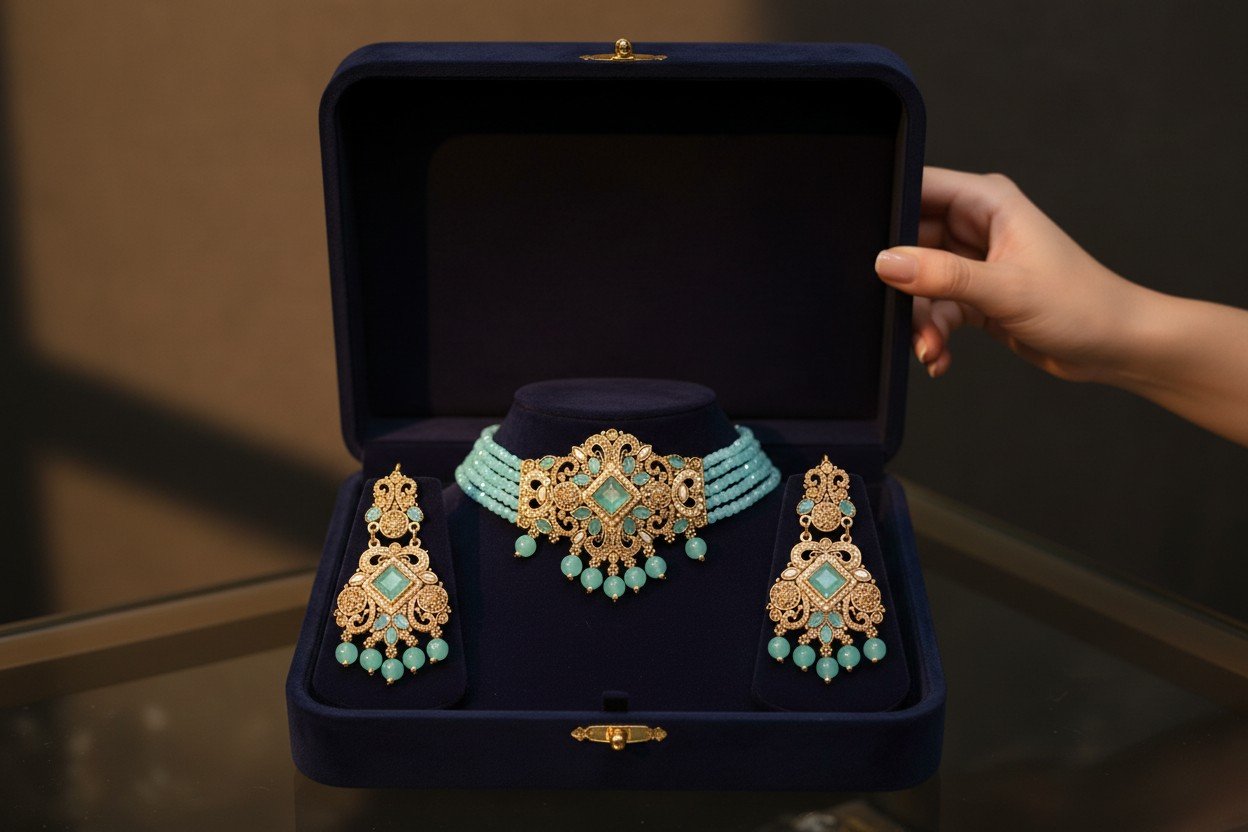 Sea Green Zircon Elegance Set - image 3