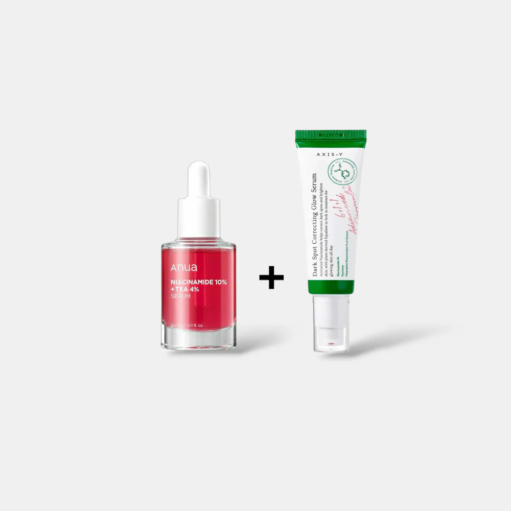 Unsa Official  Deal 4 | Niacinamide. 10% Serum + Dark Spot Correcting Glow Serum