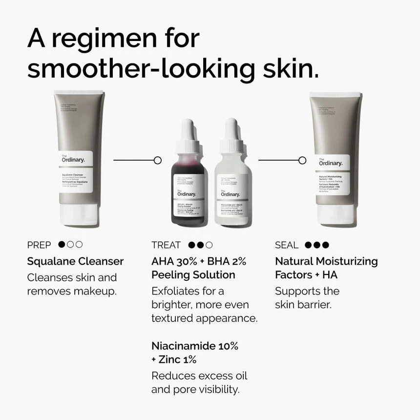 AHA 30%+ BHA 20% Peeling Solution | THE ORDINARY - image 3