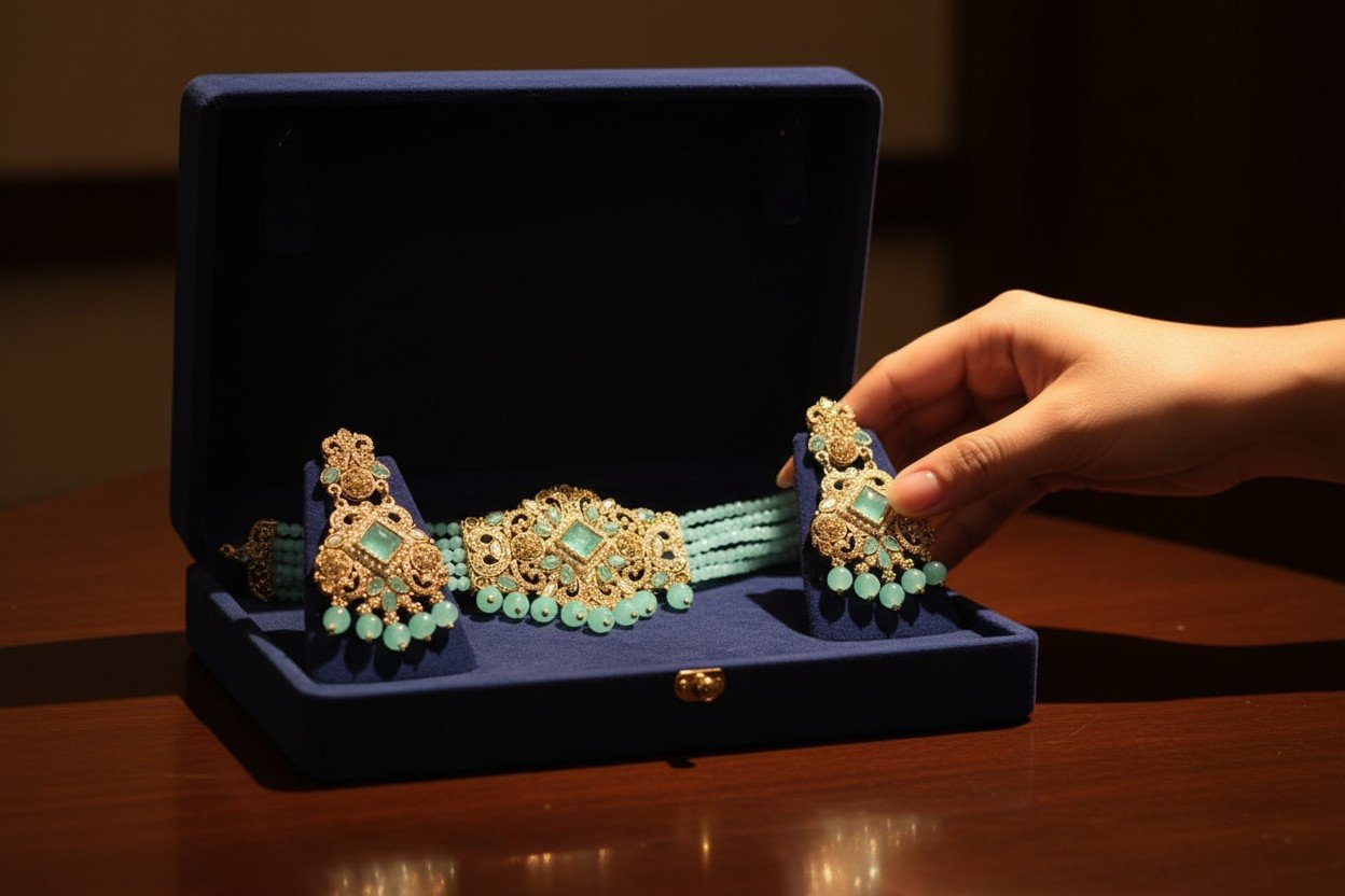 Sea Green Zircon Elegance Set