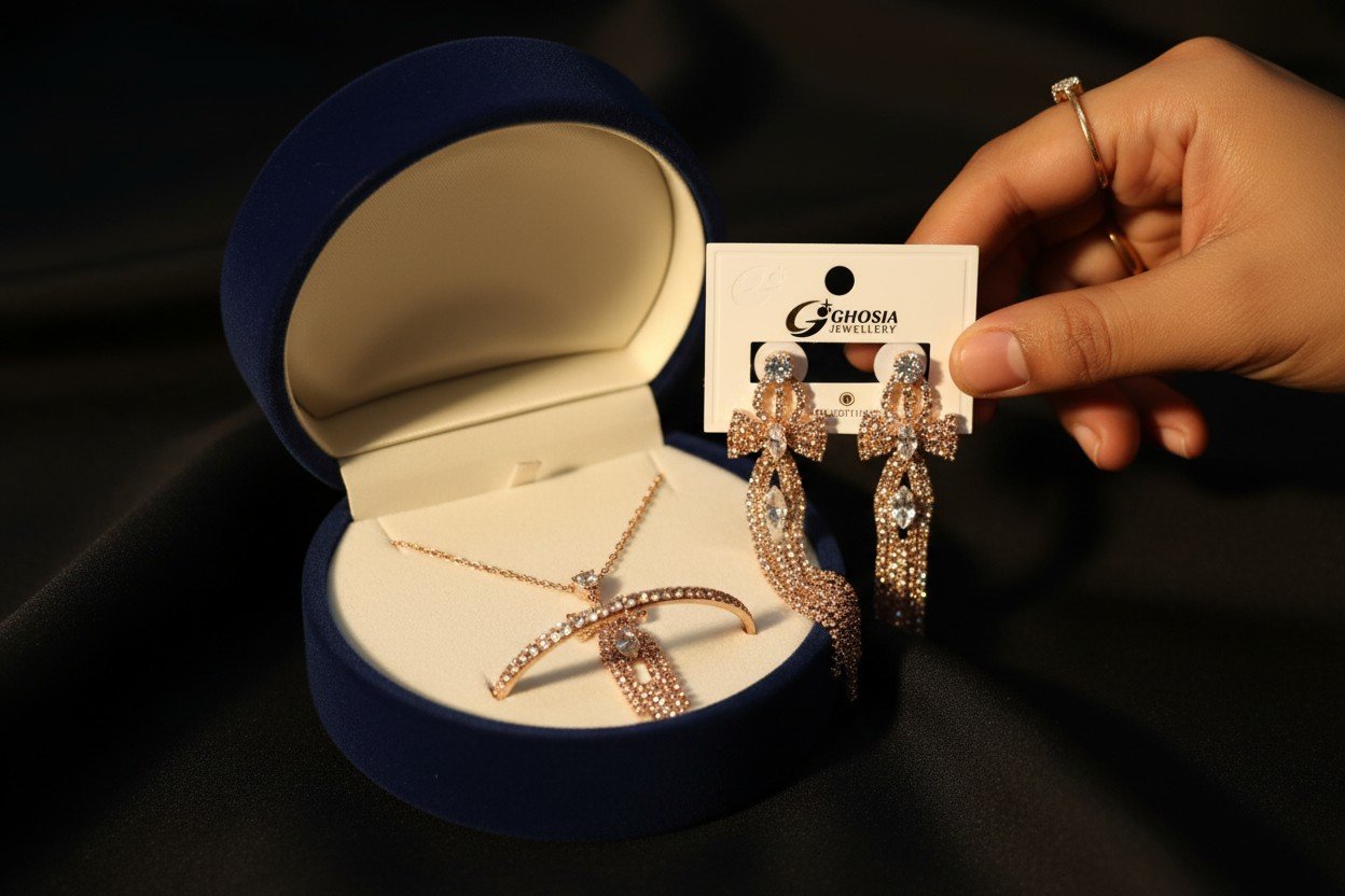 Bow Diamond Elegance Earrings