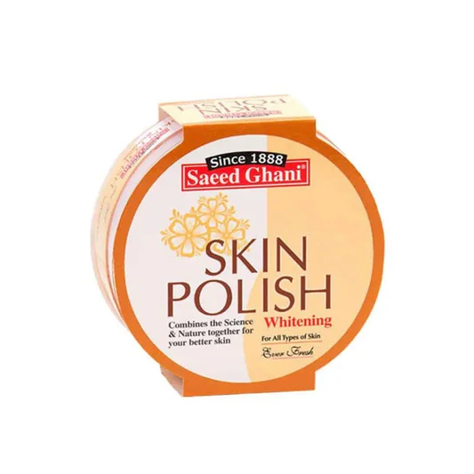 SAEED GHANI  .SKIN POLISH&CLEANSER&SCRUB