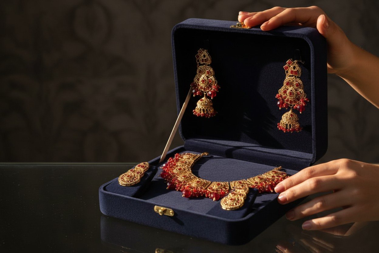 Red Zircon Royal Elegance Set