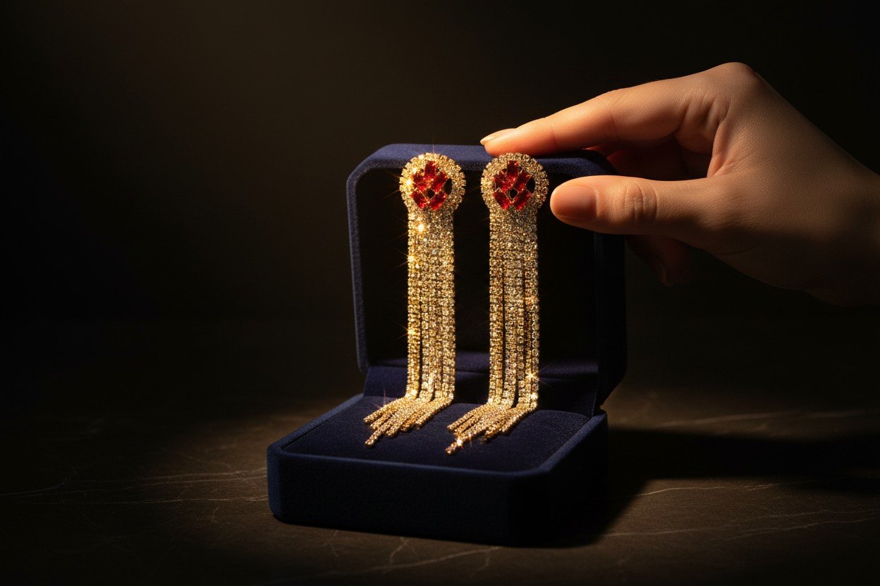 Noirelle Drop Luxe Earrings