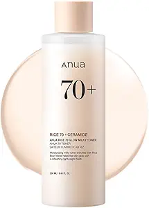 ANUA- Rice 70 + Glow Milky Toner 250ml - image 3