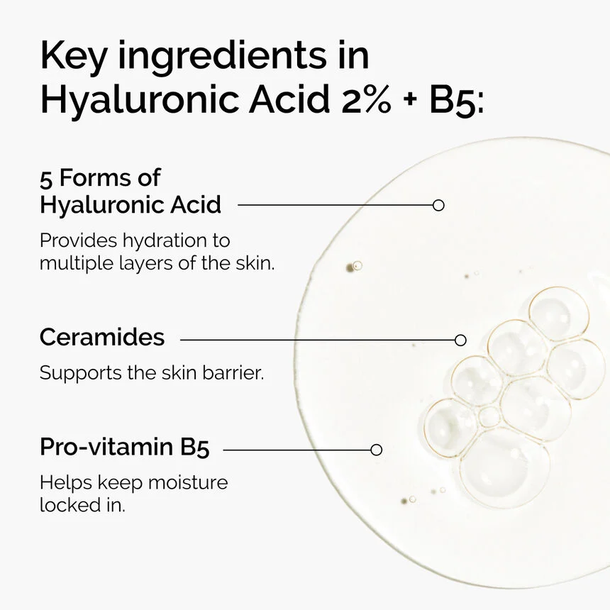Hyaluronic Acid 2% | B5 (with Ceramides) THE ORDINARY - image 3