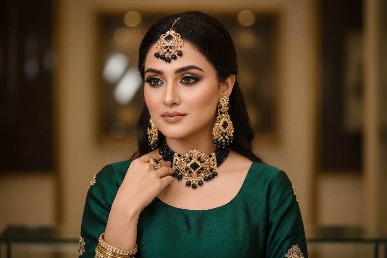 Black Moti Luxe Elegance Set - image 3