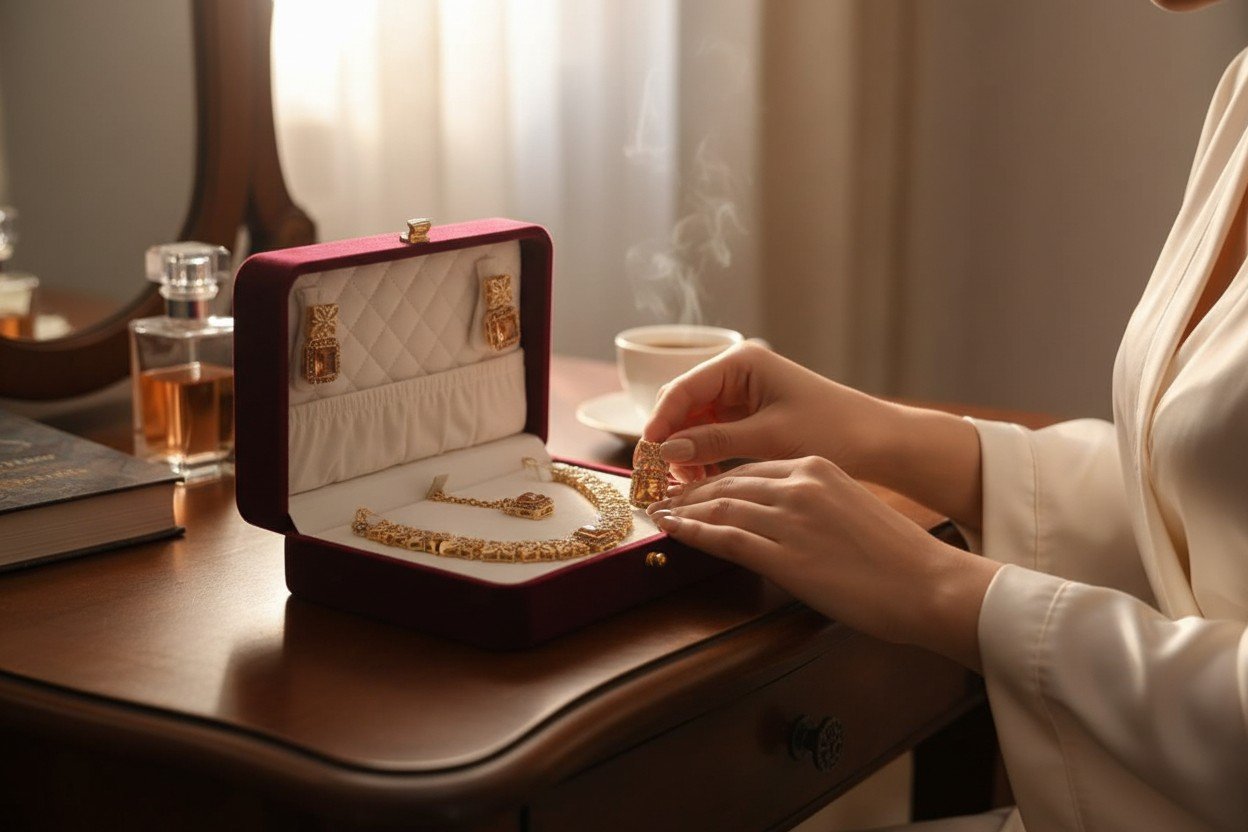 Diamond Moti Grace Set - image 3